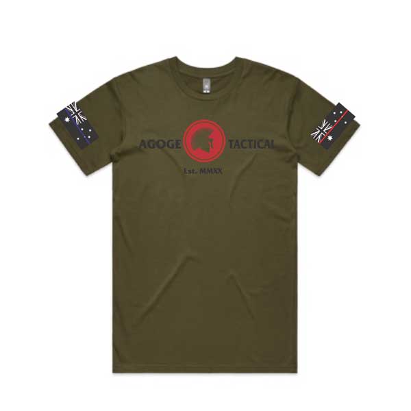 Agoge Tactical T-Shirt – Green / Blue / Black / Grey