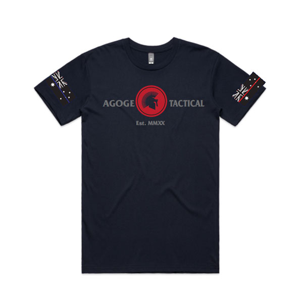 Agoge Training Tactical T-Shirt - Blue
