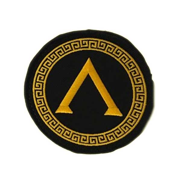 Agoge Velcro Patch – Blue / Gold / Red